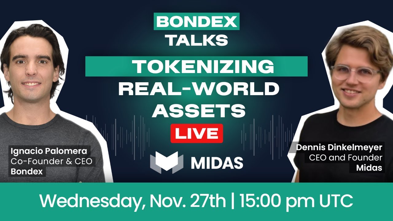 💰 𝐓𝐨𝐤𝐞𝐧𝐢𝐳𝐢𝐧𝐠 𝐑𝐞𝐚𝐥-𝐖𝐨𝐫𝐥𝐝 𝐀𝐬𝐬𝐞𝐭𝐬 🌐 | Bondex Talks with Dennis from Midas