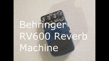 Behringer RV600 Reverb Machine