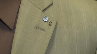 The Proper Way to Wear Multiple Lapel Pins : Men's Formal Fashion