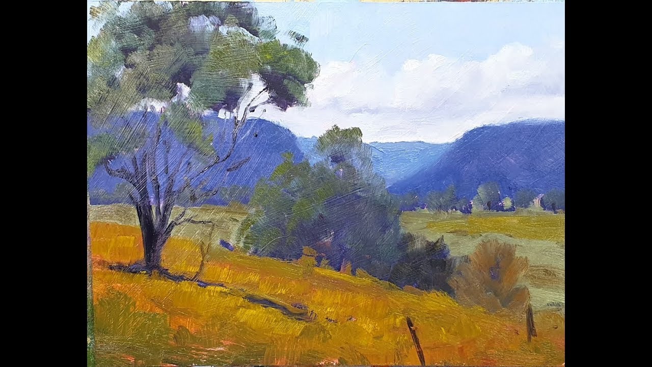 Learn To Paint TV E77 "Country Views" Learn To Paint Landscape For