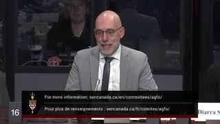 AGFO: Sen Simons asks tough questions about how government officials handled Bill S-236 on PEI EI