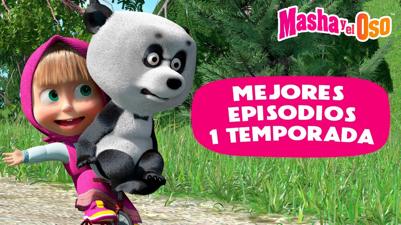 ⭐ Mejores episodios: 1 Temporada ⭐ Colección de dibujos animados 📺 Masha y el Oso Castellano