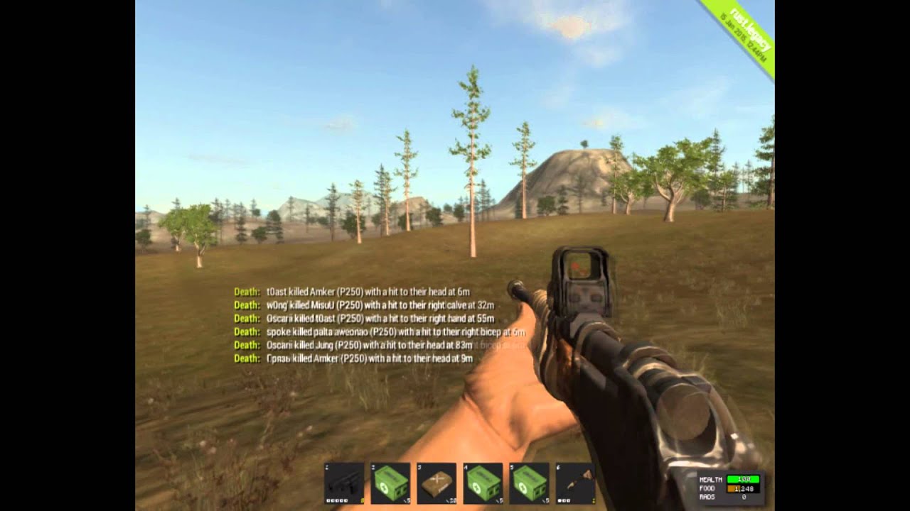 Rust - Treinando Full PvP - YouTube