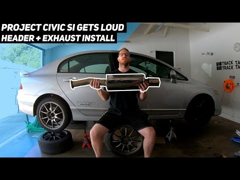 Skunk2 Alpha Header + 3" Exhaust Upgrade for My FA5 || Project Civic Si Part 29