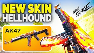 MAXED AK47 HellHound Skin in BloodStrike | Cost & Showcase