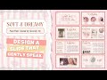 HOW TO CREATE A SOFT AND DREAMY THEMED POWERPOINT || Aesthetic Presentation Tutorial 🌸