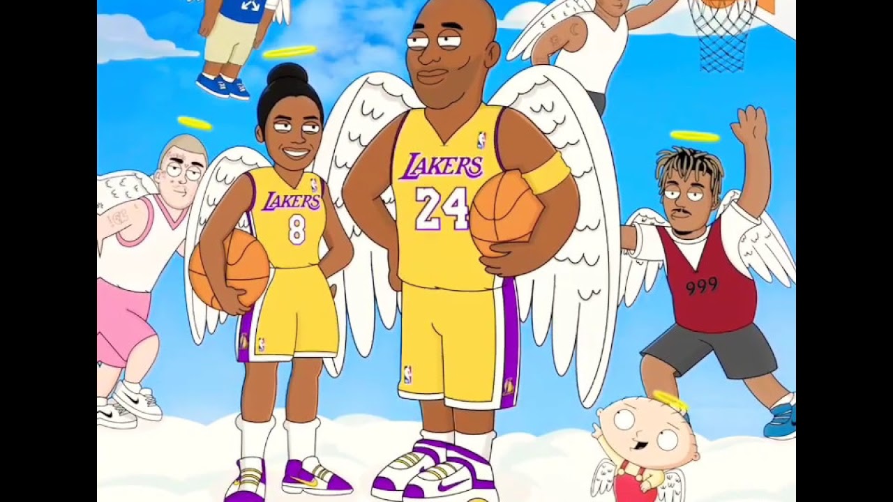Kobe Bryant, Juice Wrld, Xxxtentavion...in the series a family guy ...
