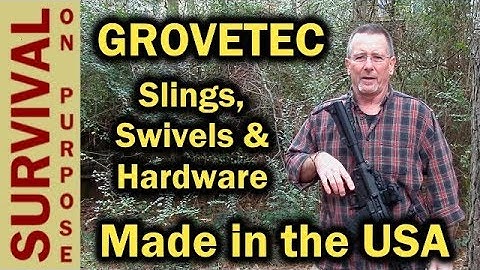 GrovTec USA Made QD Sling and Hardware - CMMG Resolute 200