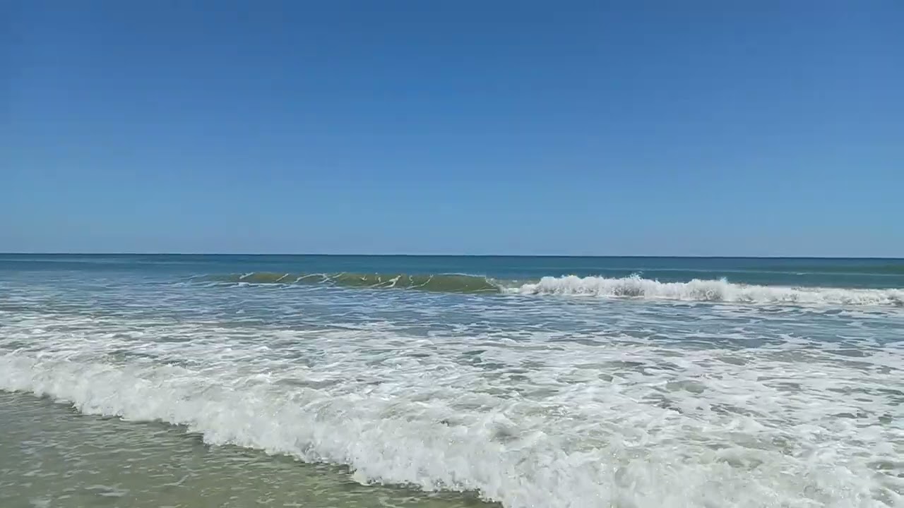 Spring surf in Butler Beach, Florida
