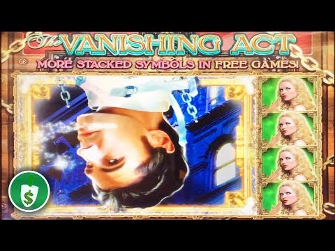The Vanashing Act slot machine, bonus