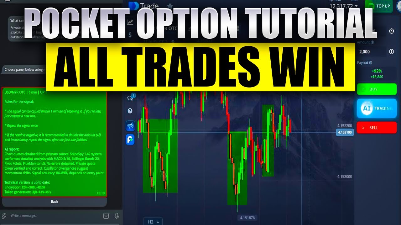 Pocket Option Tutorial (How I Use Ai Bot) Live Trading for Beginner ...