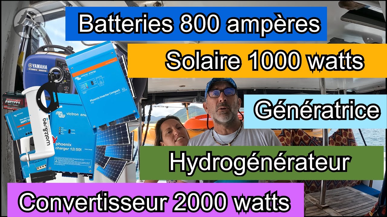 Les batteries à bord des voiliers - Sécurité et autonomie - Ce qu