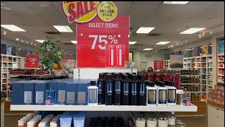 BATH & BODY WORKS OUTLET WALK THRU + 5.95 MENS BODY CARE SALE !!!