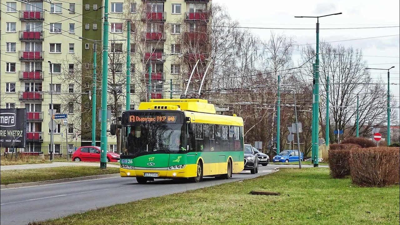 Solaris Trollino 12MB III #26, TLT Tychy (Przejazd, A)