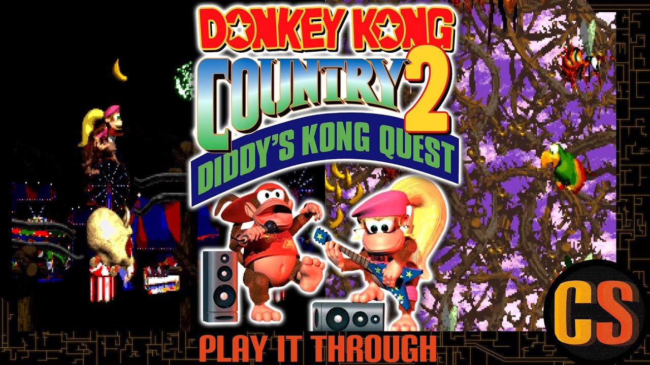 DONKEY KONG COUNTRY 2 DIDDY'S KONG QUEST 102 PLAY IT THROUGH YouTube