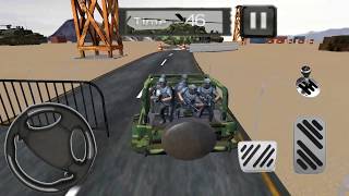 army jeep driving 4x4 parking game play video screenshot 5