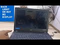 acer aspire laptop screen backlight on but no display - acer aspire A114-33 no display issue
