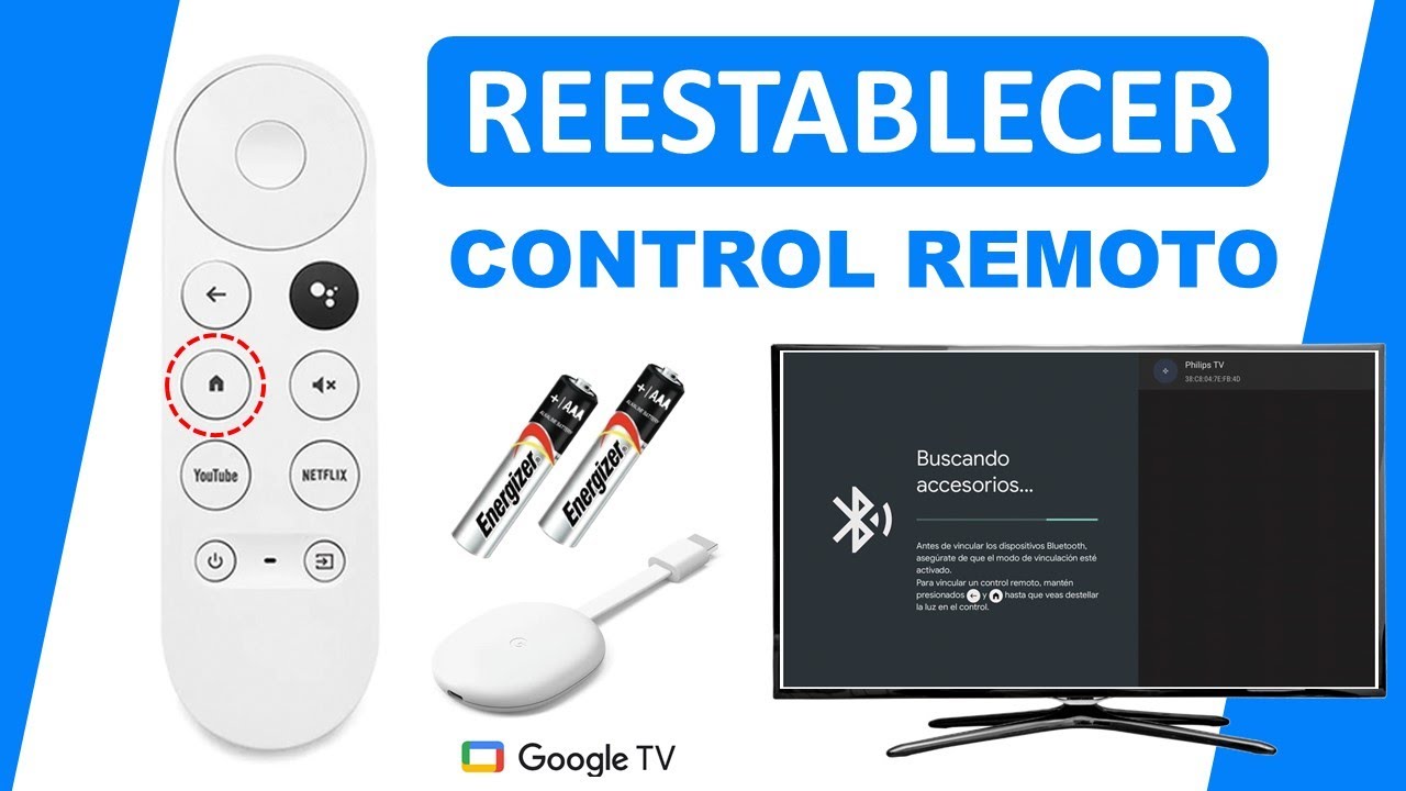 Solucionar problemas del mando Chromecast de control por voz - Ayuda de  Chromecast