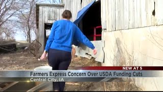 Iowa farmers share concerns about USDA funding cuts