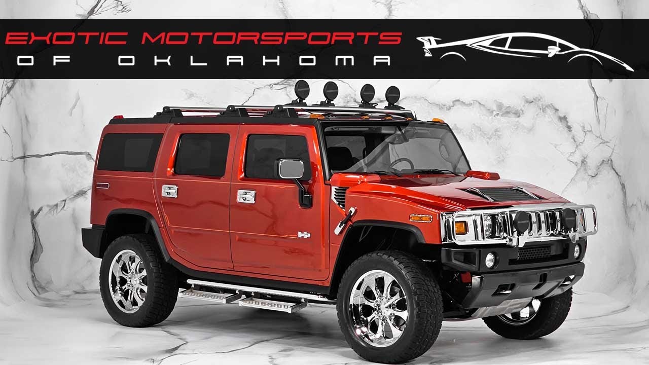 C1559 2003 HUMMER H2 SUPERCHARGED - LOW MILES * MINT * CHROME