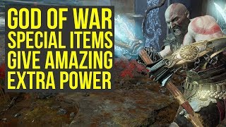 God of War Best Gear - Special Items That Give AMAZING EXTRA POWER (God of War 4 Best Gear)