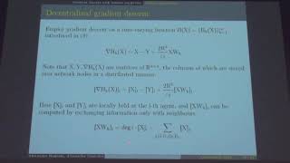 Famous A. Rogozin "Primal approach to decentralized optimization" Profile