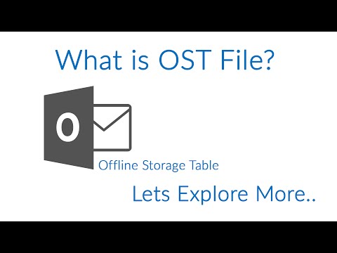 What is OST File - Detailed Explaination of Offline Storage Table