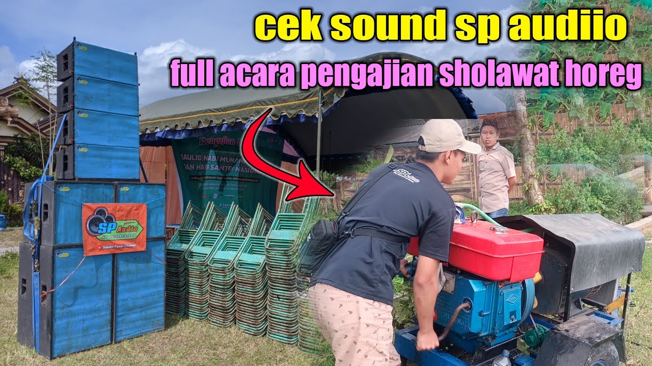 ODONG ODONG SUDAH ON ~ LANGSUNG CEK SOUND FULL HOREG DI LAPANGAN