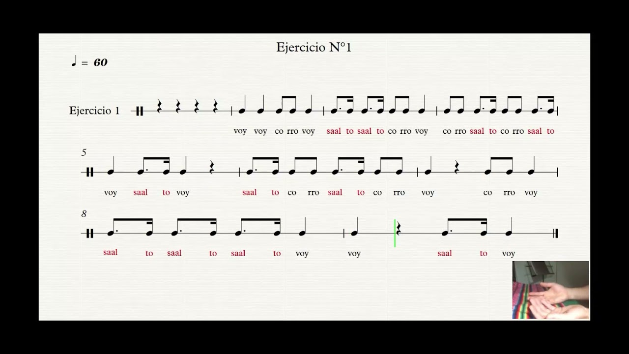 3 ejercicios para practicar el saltillo y el tresillo YouTube