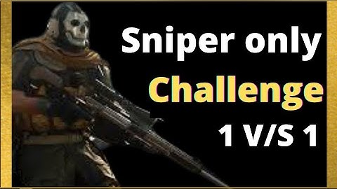 COD Mobile sniper only loadout