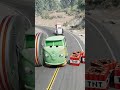 "Famous Cars vs. The Ultimate Trap—Who Survives the Giant Cylinder and TNT? 🏎️💥💥"