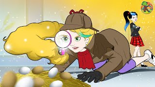 Princess Rapunzel the Detective | KONDOSAN English Fairy Tales & Bedtime Stories for Kids | Cartoon