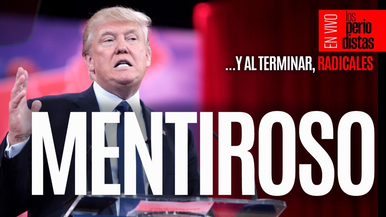#EnVivo ¬ #LosPeriodistas ¬ “Jefe de un cártel”, “mató a millones”. Puras mentiras de Trump