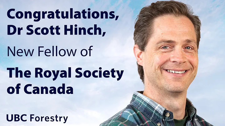 Dr Scott Hinch Named Fellow of the Royal Society o...