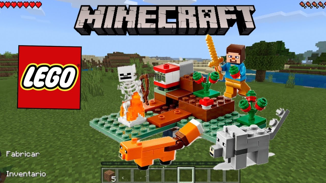 Minecraft lego Aventuras en la Taiga /// #21162// Unboxing/Review /// En  español - YouTube