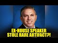 State House Speaker BUSTED for Stealing Rare Artifact Over a Decade Later, Allegedly