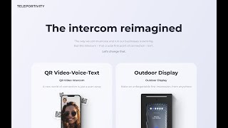 The high-rise apartment intercom reimagined.