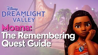 The Remembering Quest Guide in Disney Dreamlight Valley
