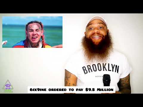 6ix9ine ordered to pay $9.8 Million to dancer in Miami