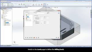 SolidCAM iMachining Training Course - Exer #5: Pre-Drilling a large entry hole
