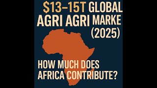 Global Agriculture Value Chain 2025 — Market Size, Continent Shares & Where Africa Stands News