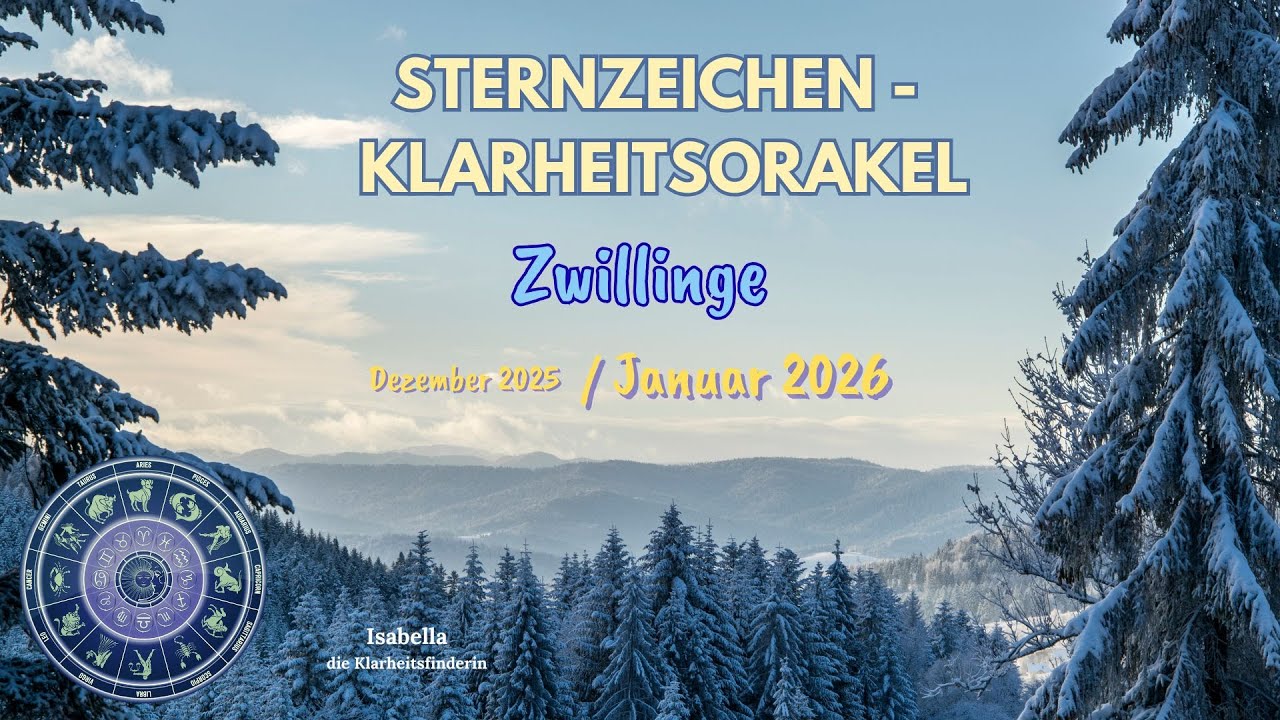 Zwillinge - Sternzeichen Januar 2026 - Seelenpartner Kontakt - eine Blockade löst sich