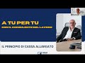 Il principio di cassa allargato