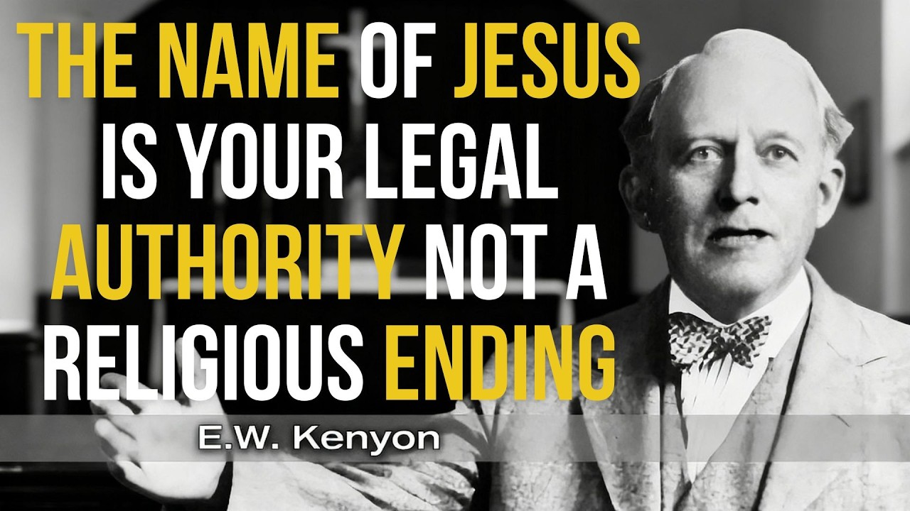 Имя Иисуса — ваш законный авторитет, а не религиозный конец — Учения Э. У. Кеньона.