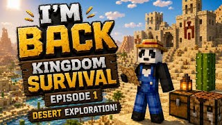 Minecraft Kingdom Survival: Desert Exploration