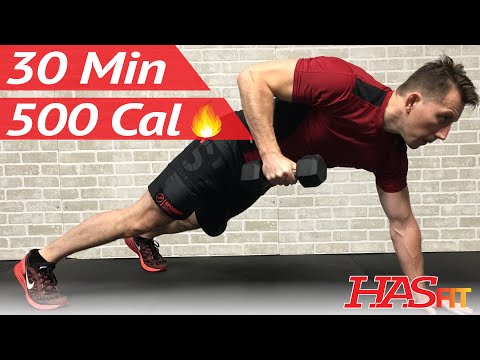 30 Minute HIIT Workout - Spartan Warrior Fat Burning High Intensity Interval Training Workouts