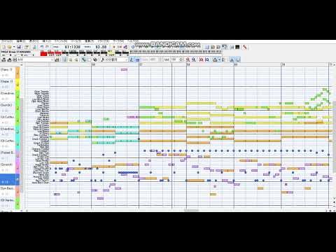 MIDI　カラオケ　白日