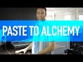 How Do It: Paste to Alchemy from AudioCopy