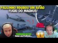 Deram fuga de avio foram perseguido pelo magnus chefe do ilegal