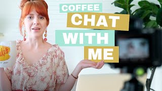 **NEW** Life as a Twin Mom of 4 boys | WFH SAHM | New Endeavors! | COFFEE CHAT WITH ME